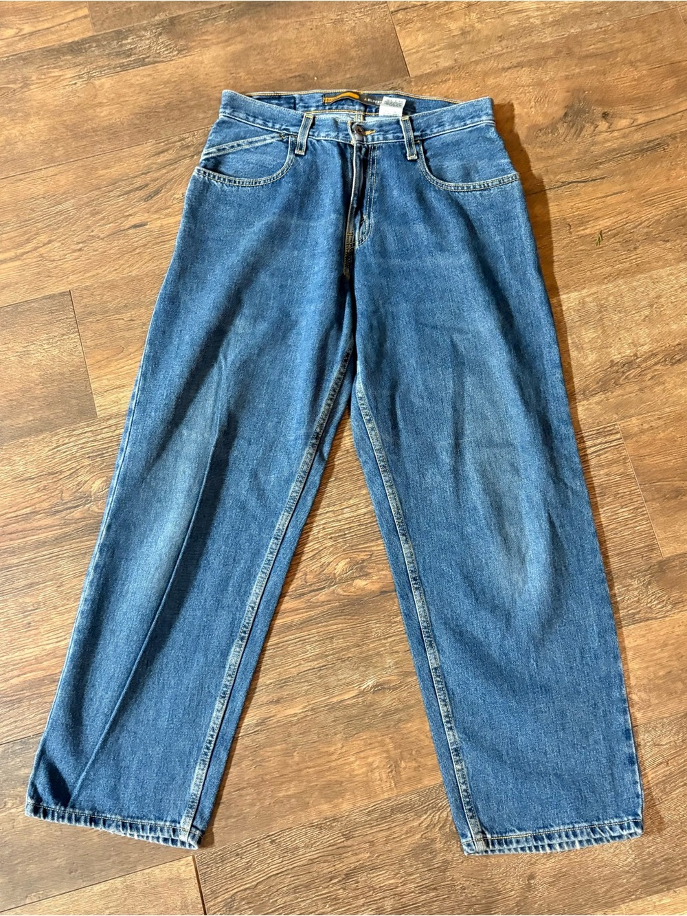 Vintage Levi's Silver Tab Baggy Jeans Mens 30x30 Blue Denim Carpenter‎ Style